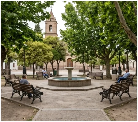 1. Empezar por Villa Santa Rosa y mirar el ritmo del pueblo