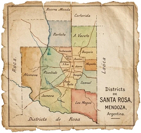 Entender Santa Rosa: una guía por sus distritos y su geografía