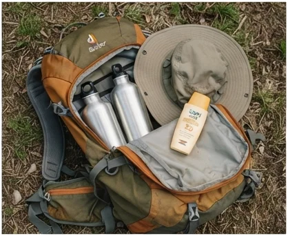 ¿Qué llevar en la mochila de forma obligatoria?