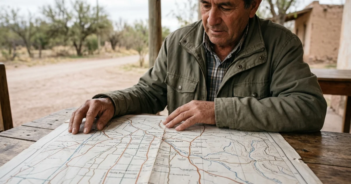 Pequeñas localidades de Santa Rosa: cómo leer el mapa del departamento