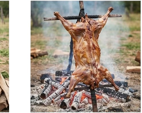 Sabores del secano: chivo y carne a la masa