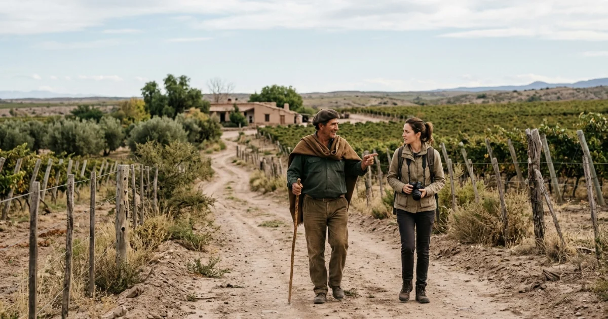 Turismo rural en Santa Rosa Mendoza: cómo recorrer el territorio con respeto